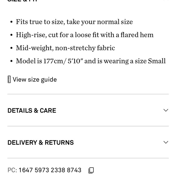 Camilla velvet trimmed printed woven flare pants - Picture 6 of 6